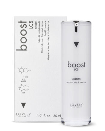 BOOST  LCS Siero viso Liquid Crystal System che stimola la funzionalità della barriera cutanea 30 ml.