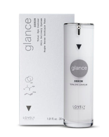 GLANCE SERUM  Siero contorno occhi. Rughe borse occhiaie. Tono alle pelli mature. Light texture 30 ml.